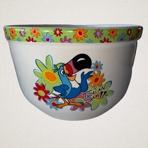 2002 Kelloggs Fruit Loops Toucan Sam Cereal Bowl Item